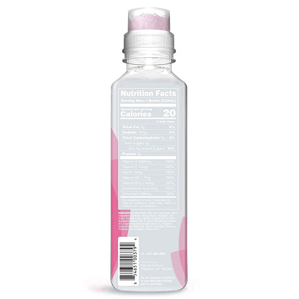 Karma Probiotic Water, Strawberry Lemonade, 18 fl oz.