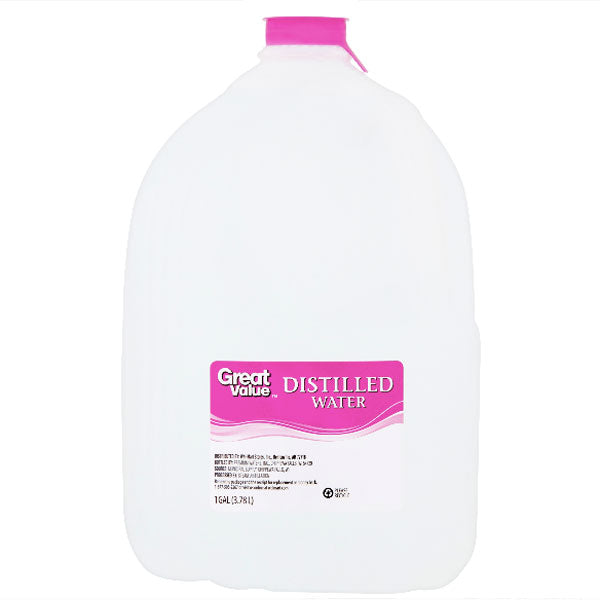 Great Value Distilled Water, 1 Gallon - Water Butlers