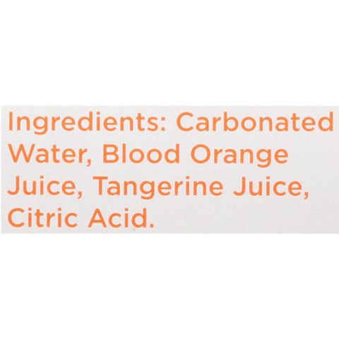 Spindrift Blood Orange Tangerine Sparkling Water, 12 fl oz, 8 Count