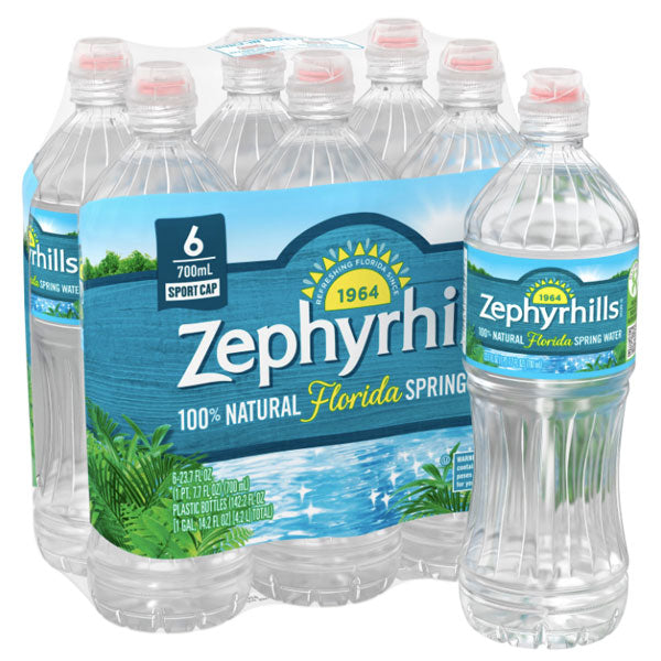 Zephyrhills® 100% Natural Spring Water (No Spill) 5 Gallon Bottle