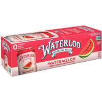 Waterloo Sparkling Water, Watermelon, 12 Ct