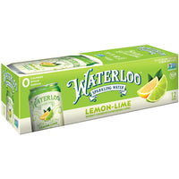 Waterloo Sparkling Water, Lemon Lime, 12 Ct