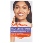 Sally Hansen Hair Remover Wax Strip Kit for Face, Eye Brows, and Bikini