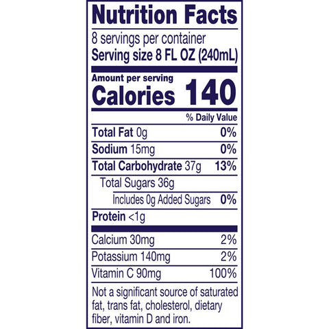 Welch's 100% White Grape Juice, 64 fl oz