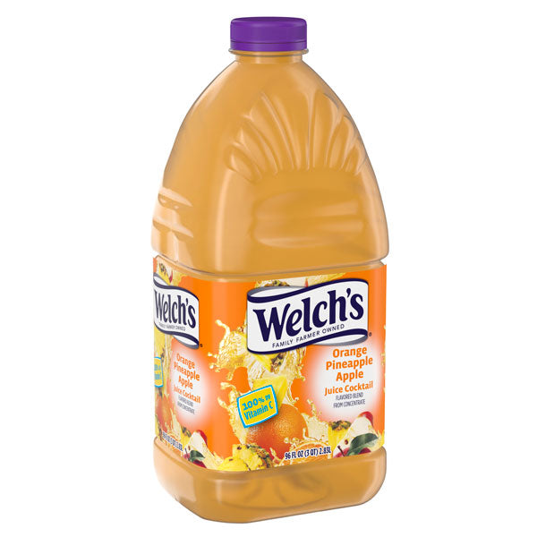 Welch's Orange Pineapple Apple Juice Cocktail, 96 fl oz