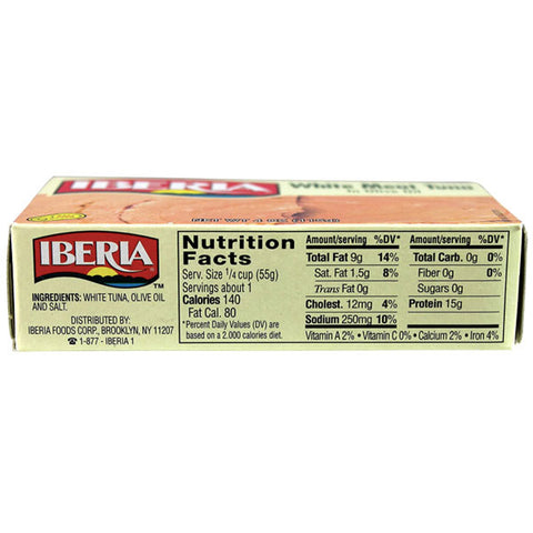 Iberia White Meat Tuna in Olive Oil, 4 oz - Water Butlers