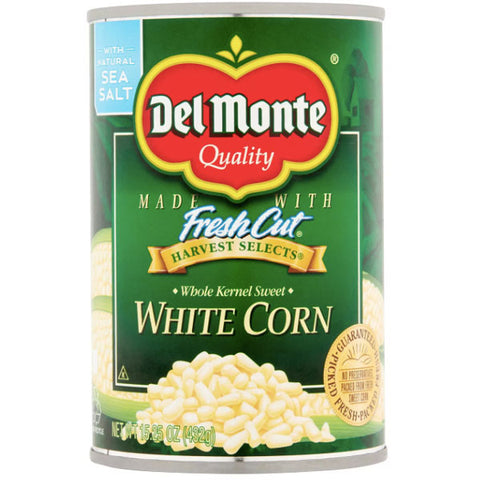 Del Monte White Corn, 15.25 oz - Water Butlers