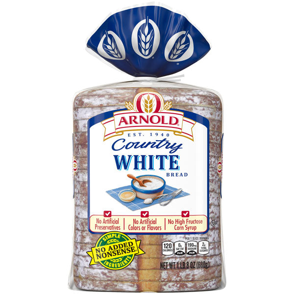Arnold Country Style White Bread Loaf, 24 oz