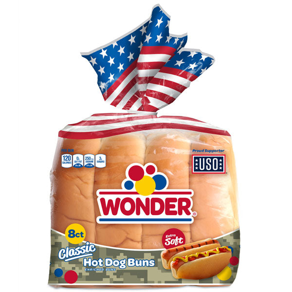 Wonder Classic Hot Dog Buns 8 Count