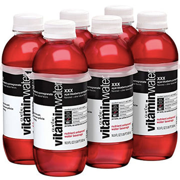 Vitaminwater XXX, Açai-Blueberry-Pomegranate, 16.9 fl oz, 6 Ct