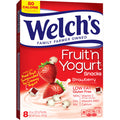 Welch's Fruit 'n Yogurt Fruit Snacks, Strawberry, 8 Count