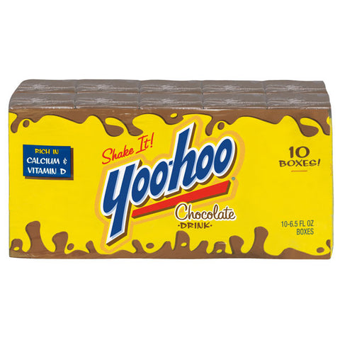 Yoo-Hoo Chocolate Drink, 6.5 Fl. Oz., 10 Count