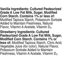 Yoplait Smooth Style Strawberry Vanilla Low Fat Yogurt, Snack Size, 16 Ct - Water Butlers