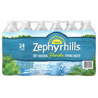 Zephyrhills Water 16.9oz bottles, 24 Count