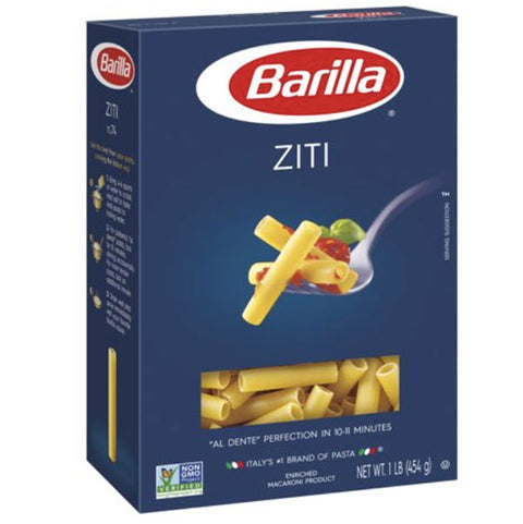 Barilla® Classic Blue Box Pasta Ziti, 16 oz - Water Butlers